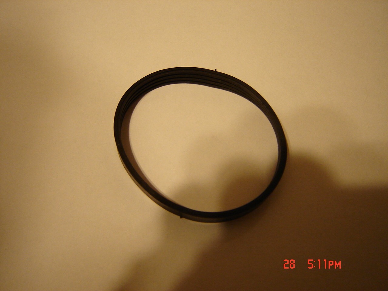 ANSCO GAF Slide Projector Belt, 1 Flat rubber *Grooved Belt, New