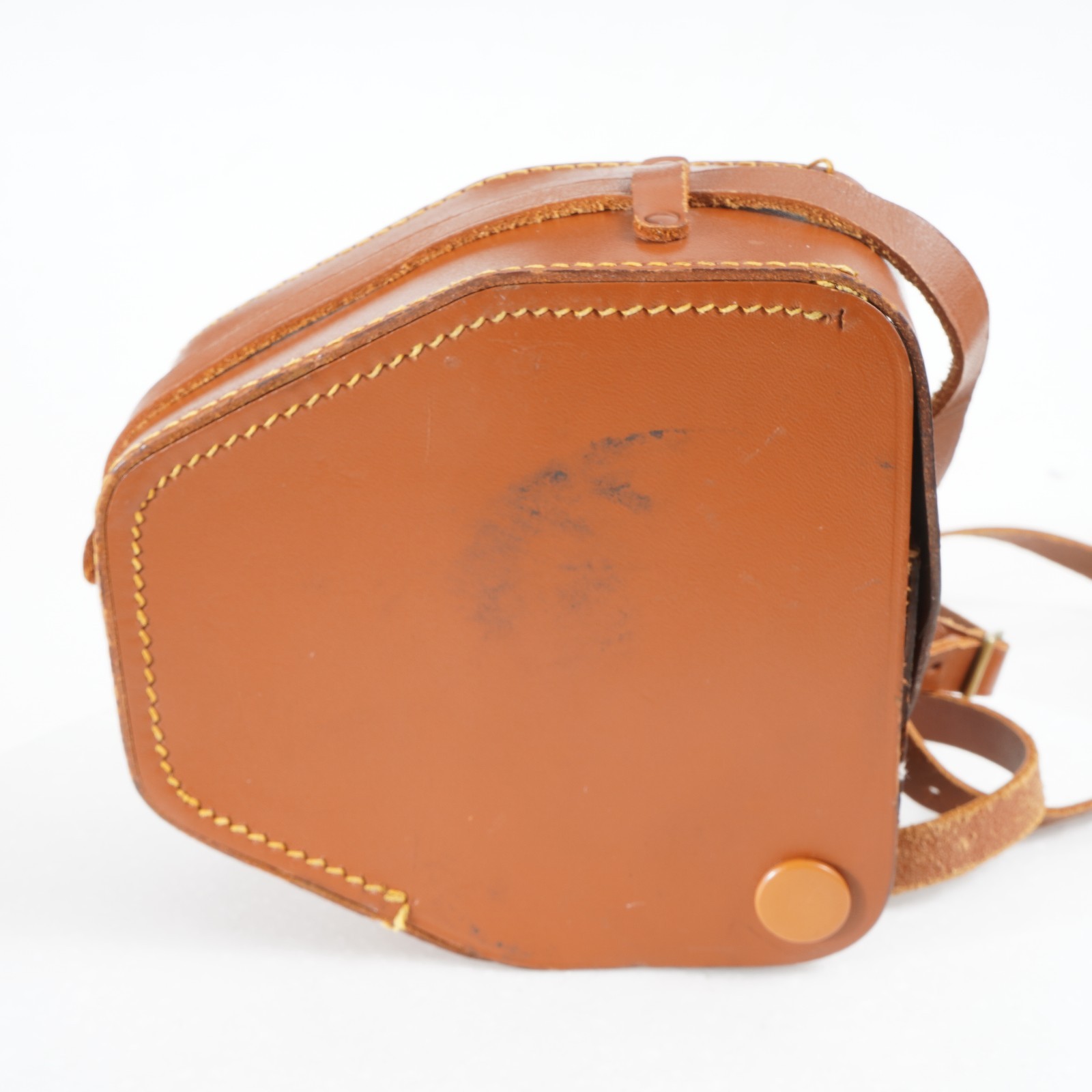 -Paillard Bolex Luxury Leather Case For 8mm Movie Cameras B8 C8 D8 W/ Strap