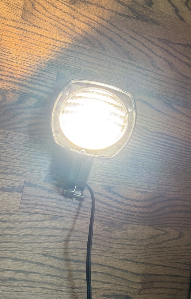 Vintage Sears Super 8 650 Watt Sealed Beam Movie Light Model 8846 w/ Box