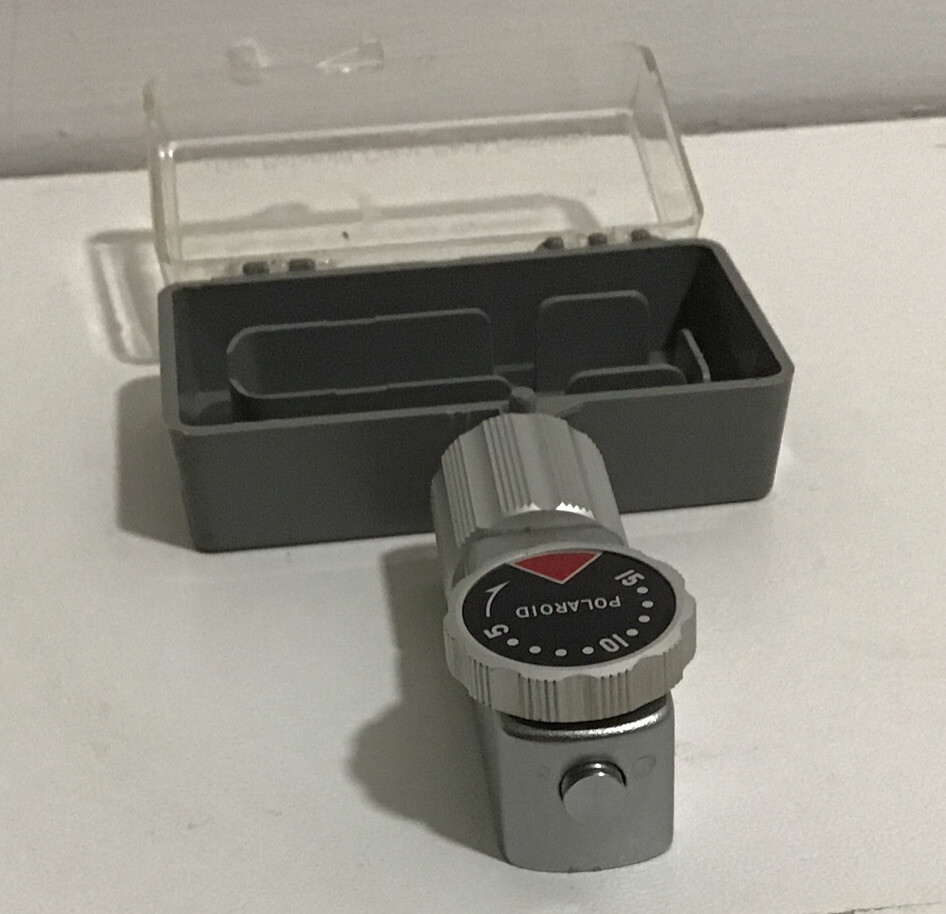 Vintage -WORKING – Made in Japan Polaroid Self-Timer #192 in Original Case