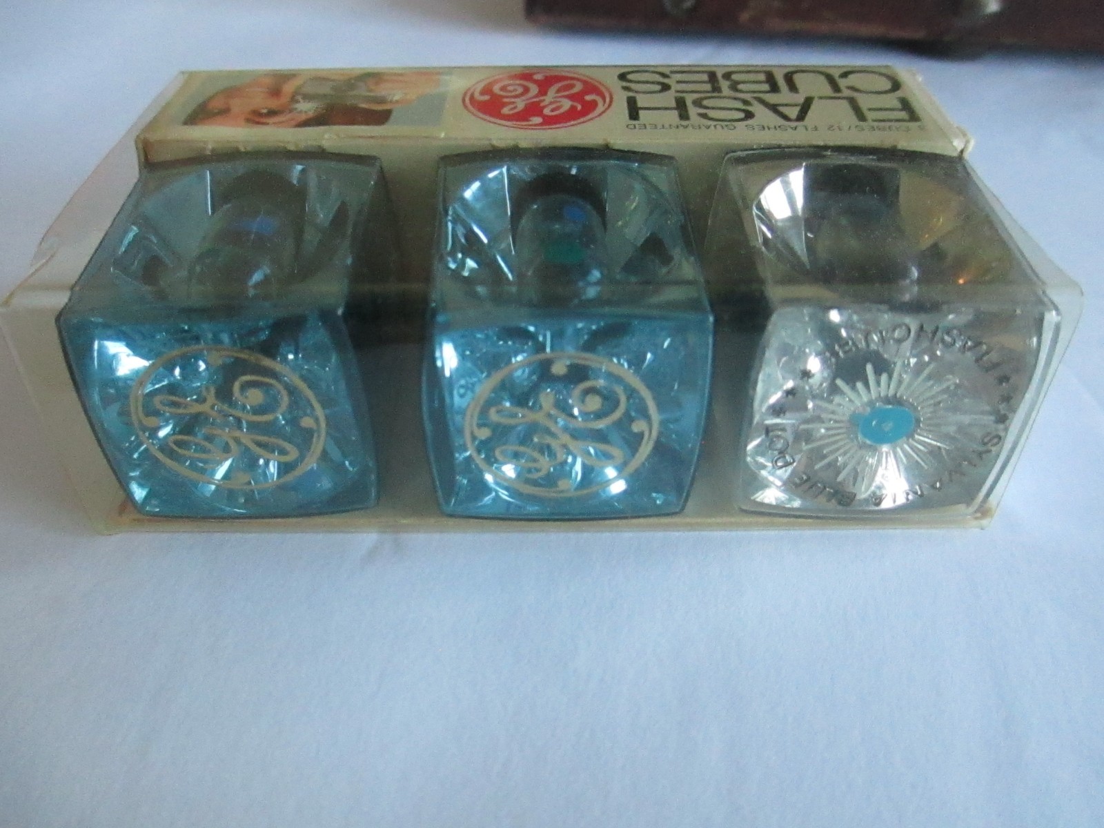 New Old Stock General Electric 3 Flash Cubes, Set Of 3 / Camera Parts A14