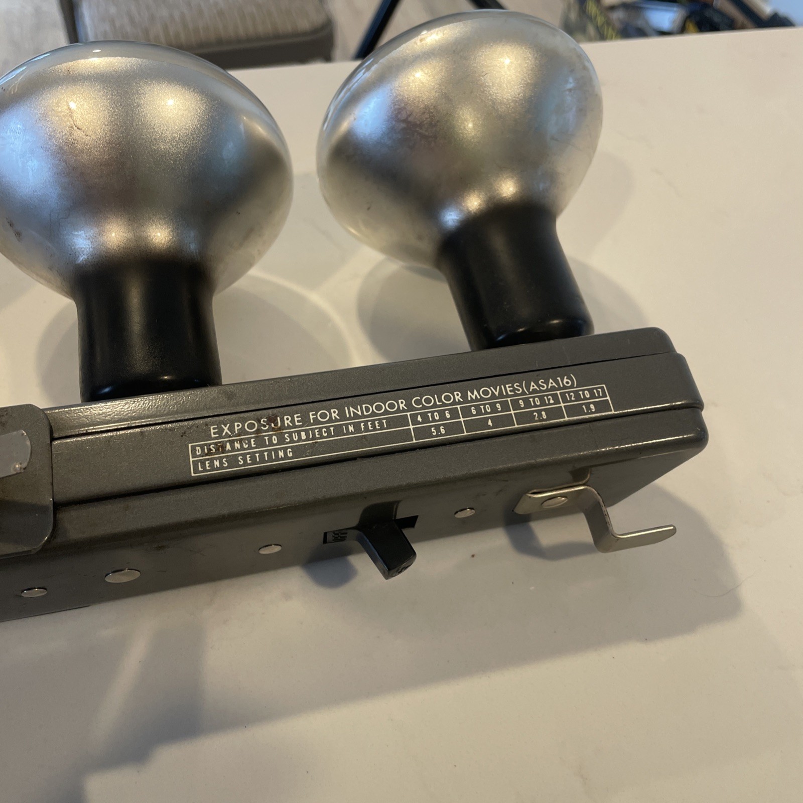 Vintage Smith Victor L43 Indoor Outdoor Movie Light Bar Tested Working
