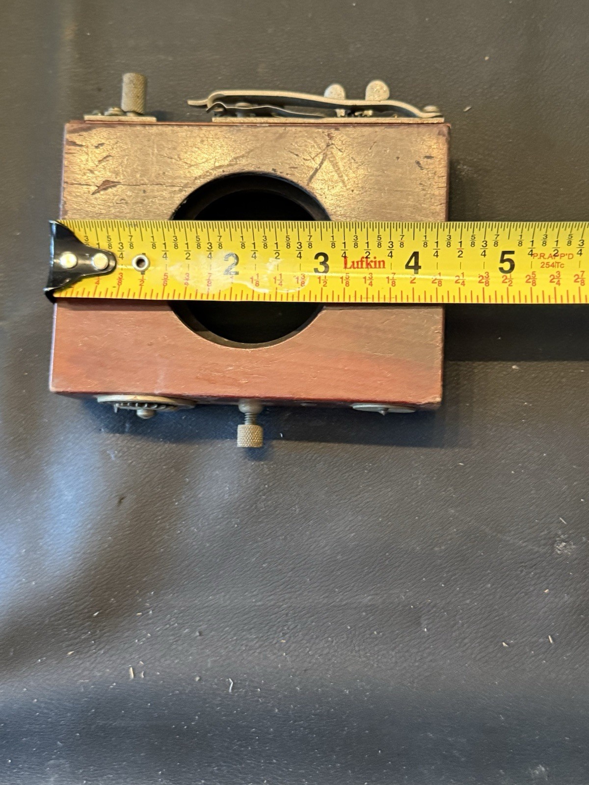 Antique Large Format Camera Roller Blind Shutter Wood Brass c1900 Complete
