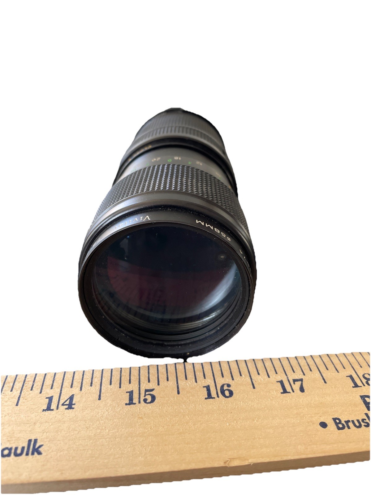 Vivitar 75-205mm f/3.8 Manual Focus Zoom Lens For Nikon F AI Mount Vintage