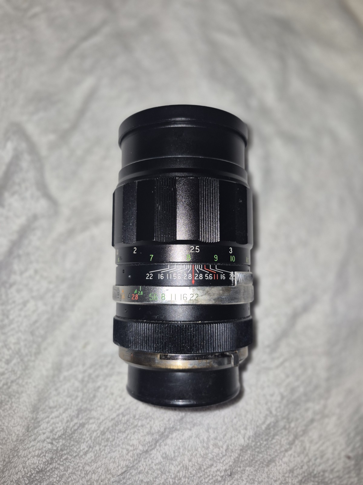Minolta SRT 101 35mm SLR Film Camera w/ Rokkor-PF 55mm f/1.7 + Teleconverter