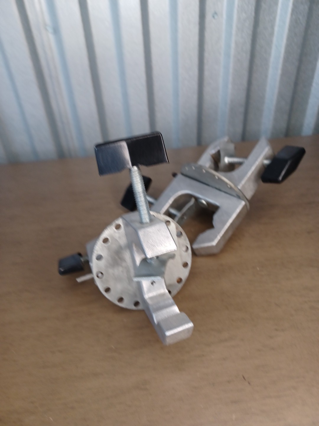 Pair Of Vintage Photography Clamps Claw