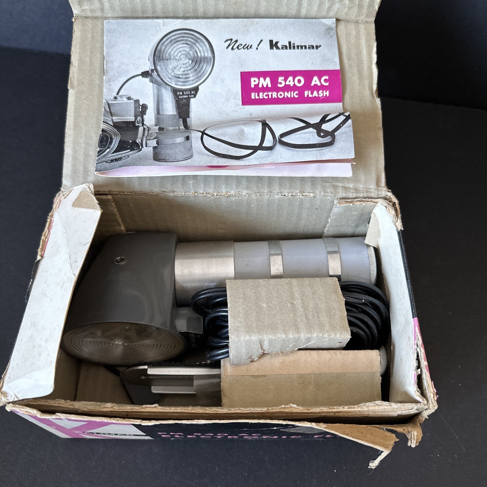 Vintage Kalimar Electronic Flash PM 540 AC