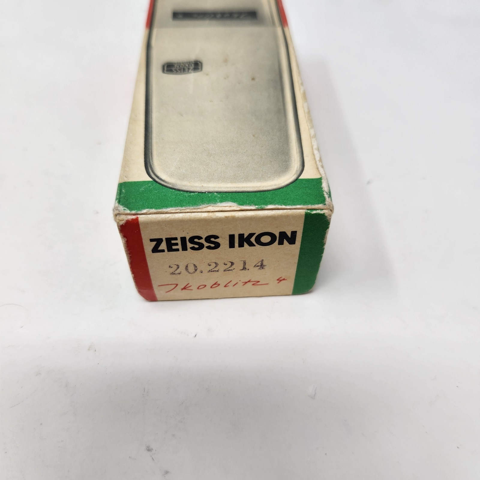 Zeiss Ikon Ikoblitz 4 Vintage Camera Flash Attachment Untested W Manual Box