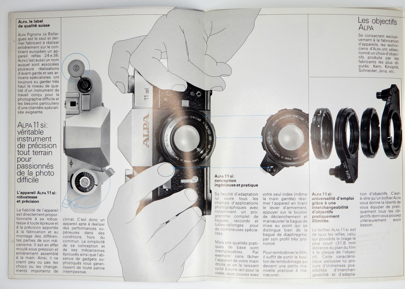 Alpa Gold 11SI Certificate & Brochure ……….. MINT