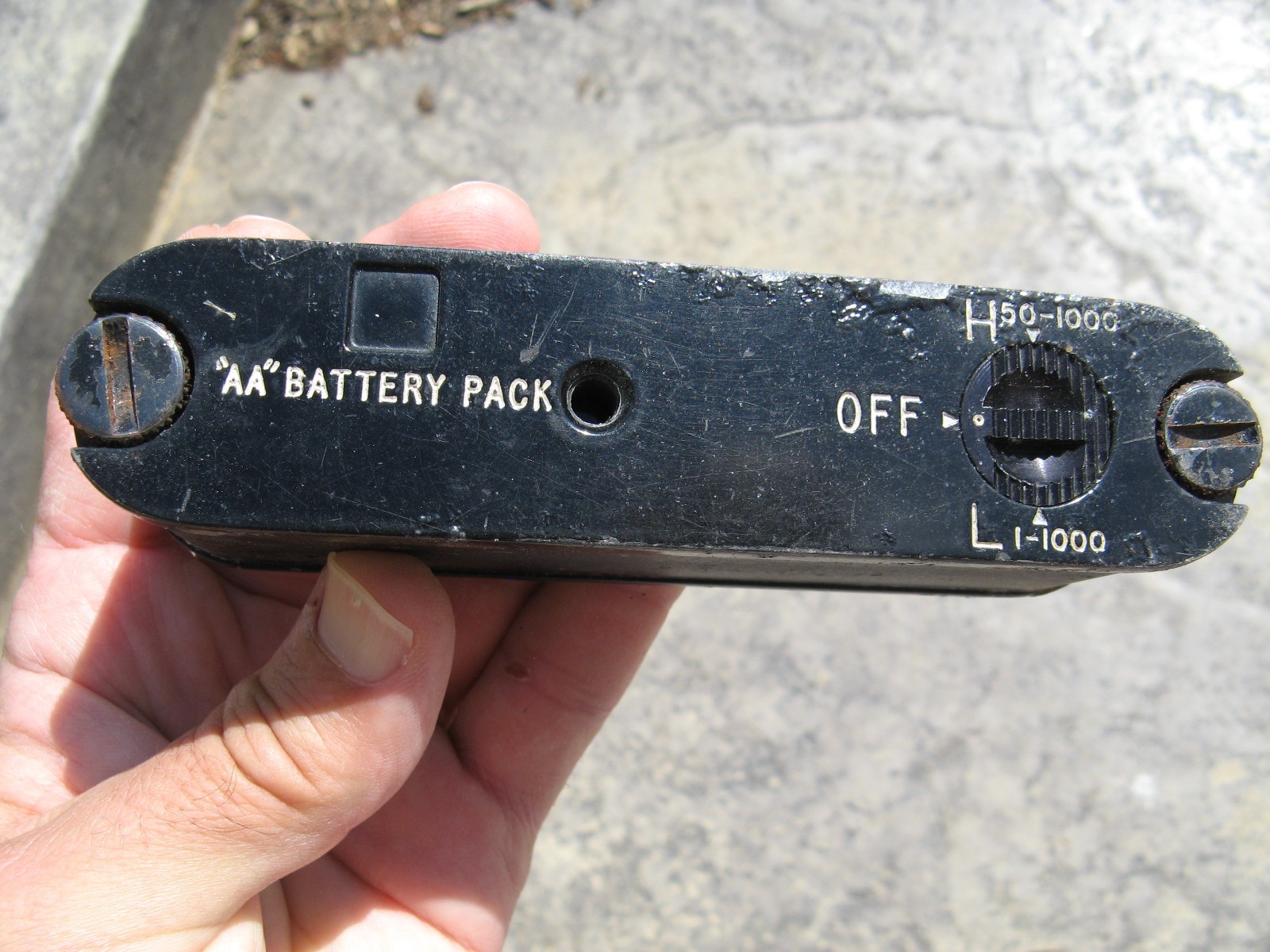 E. Leitz New York Leica Rare AA Battery Pack for N-5 motor drive