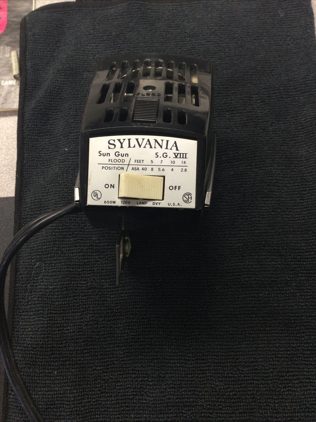 Sylvania Sun Gun S.G. VIII