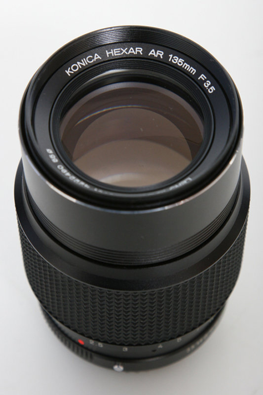 Konica Hexar AR 135mm f3.5 Telephoto Lens