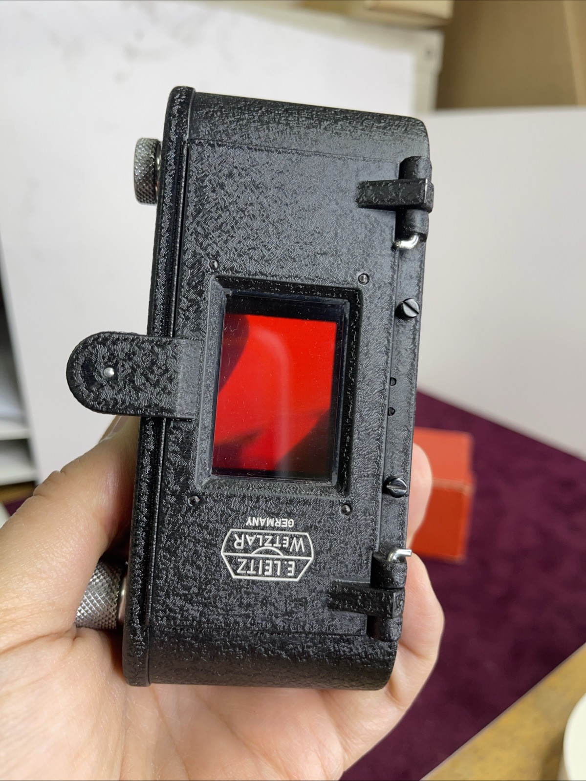 ✅ LEICA, LEITZ CONTACT PRINTER SLIDE COPIER ELDIA 35MM ADAPTER TRANSPARENTS