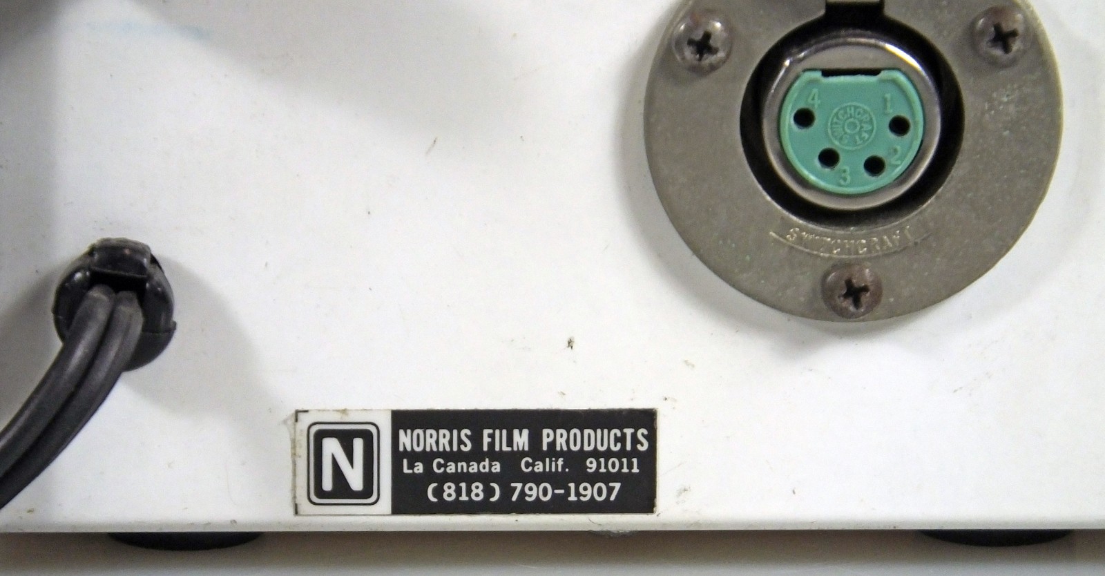 Norris Film Products Power Supply for Arriflex 16 St and XLR4 – Untested