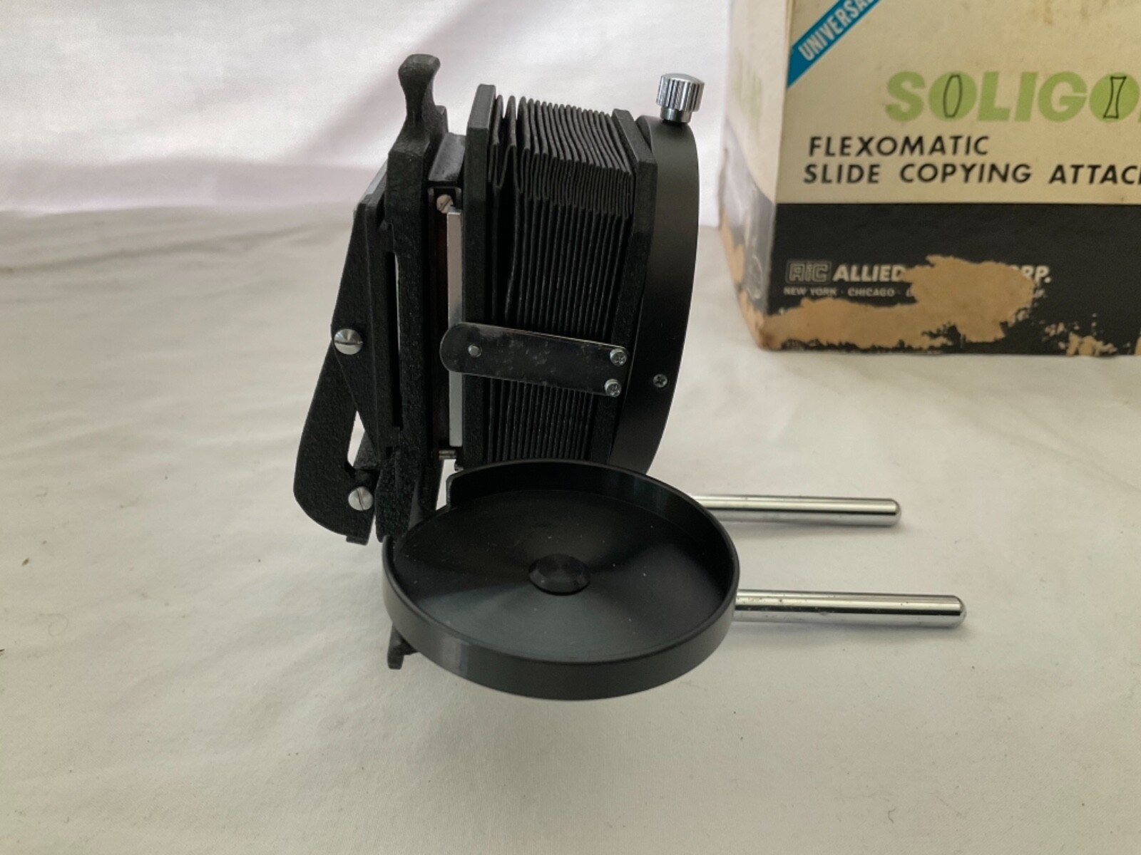 Soligor Flexomatic Slide Copying Attachment vintage universal