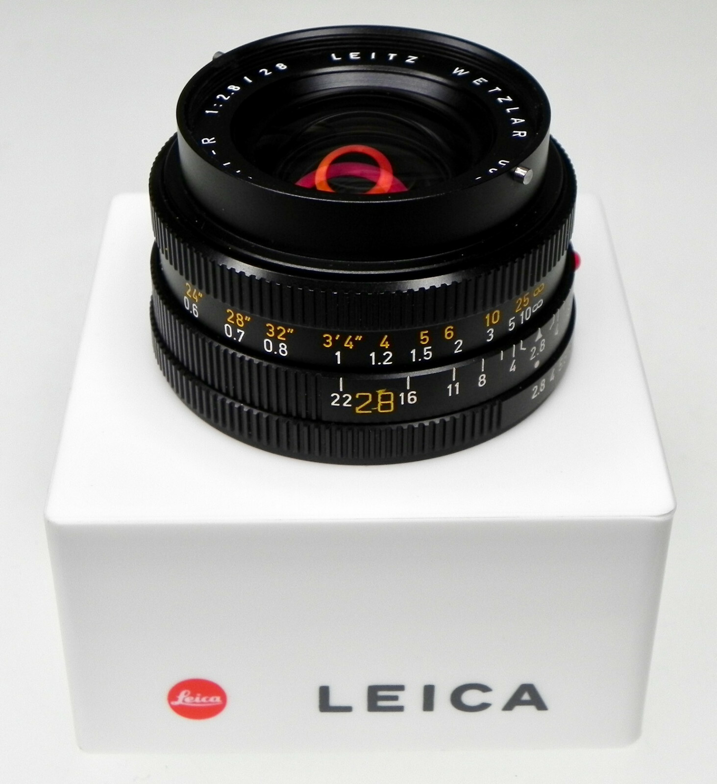 Vintage White Leica R Lens Lens #2 ………. Minty