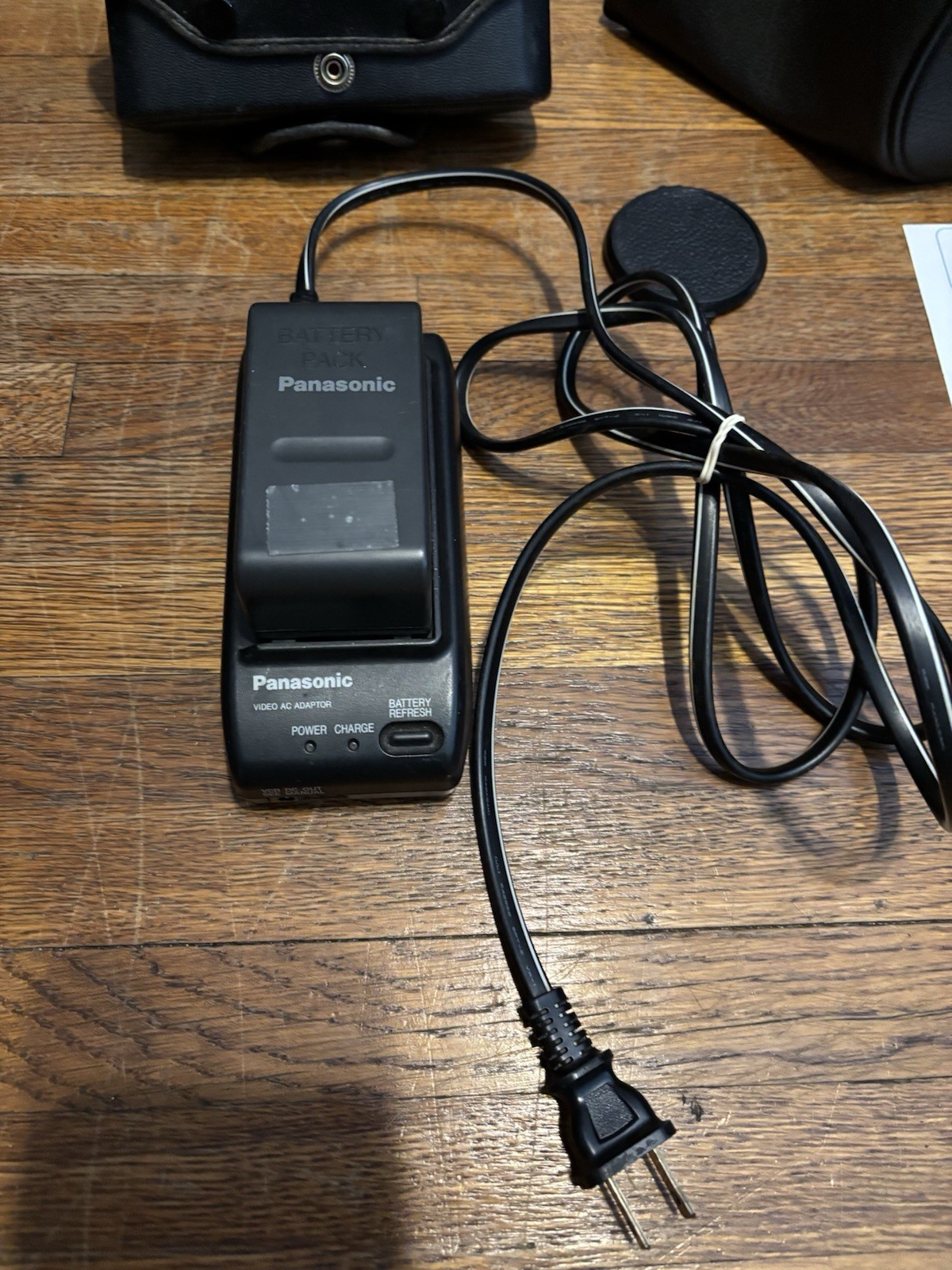 Camera Accessories Lot – 2 Lens Cases Canon EOS Strap Panasonic Battery Booklets