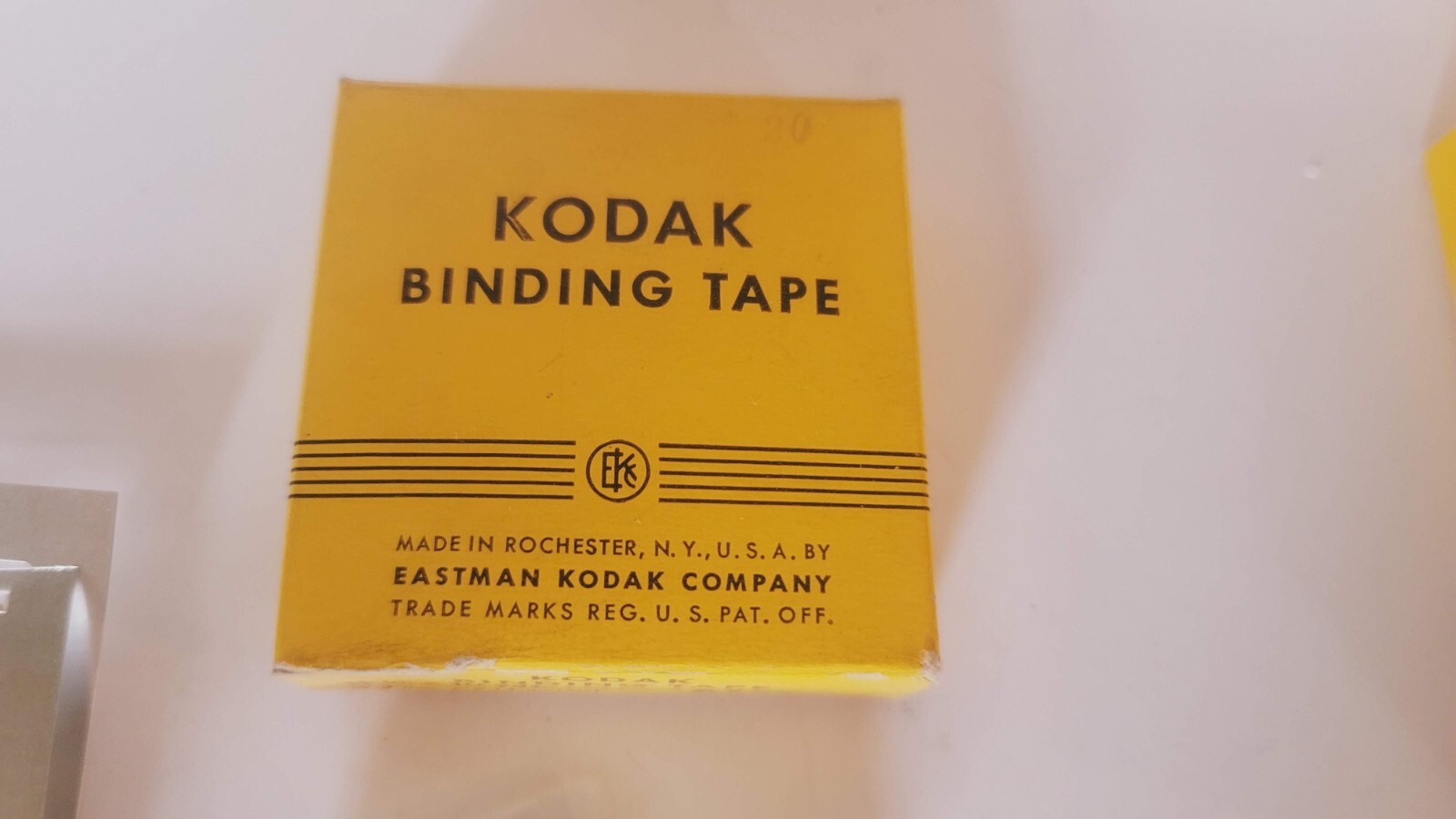 Kodak Vintage Lot Binding Tape, 35mm Masks And More See the Pictures
