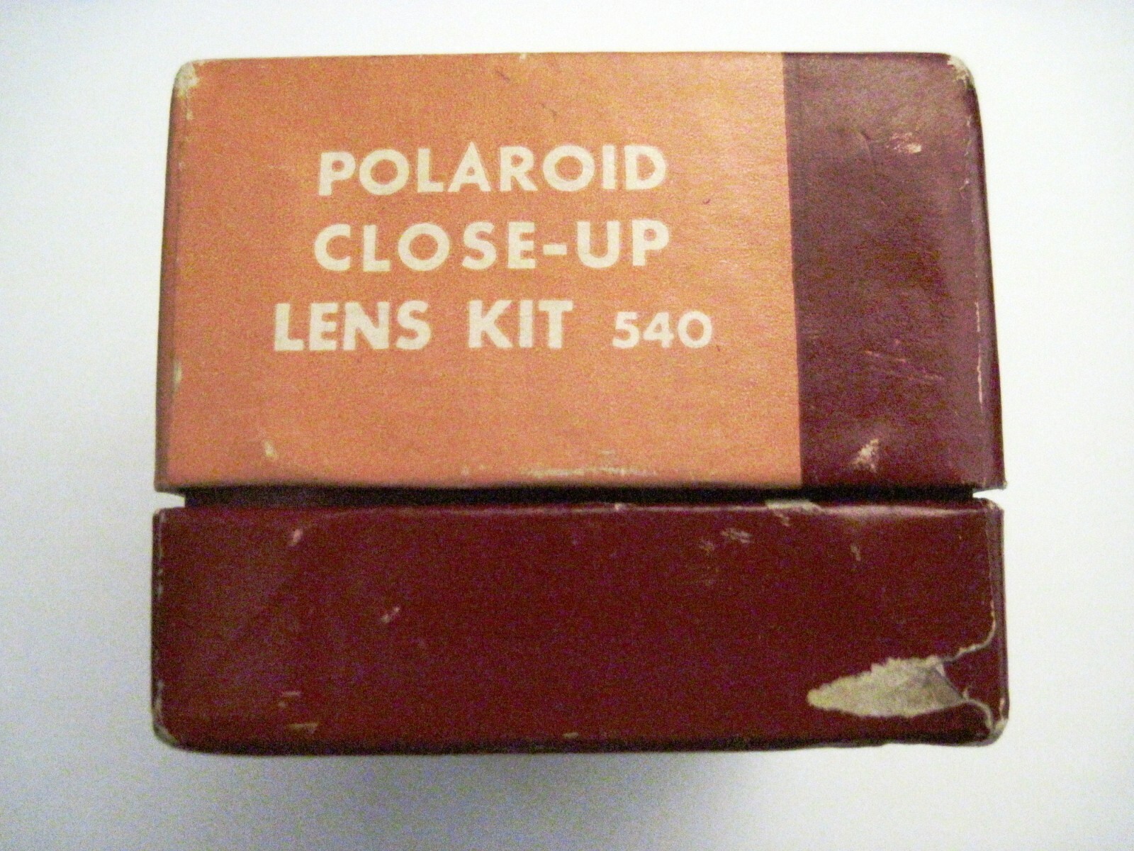 Vintage “Polaroid” Close-up Lens Kit 540 Box Only W/Exposure Meter *