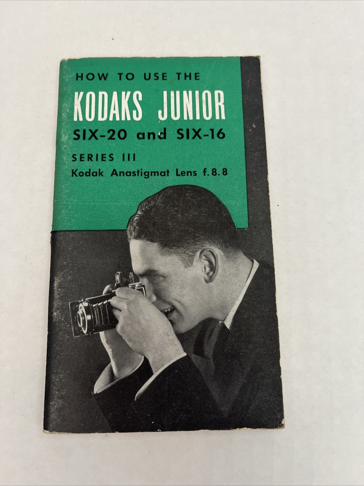 How to Use Kodaks Junior Six-20 & Six-16 Brochure Manual Series III