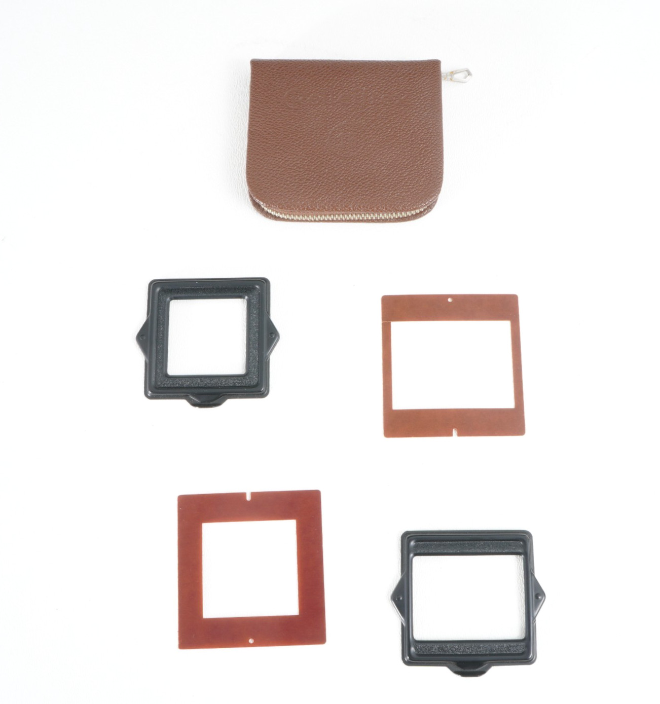 -Rolleiflex masking set 16 with case Including 4×4 & 4×5.5 mask