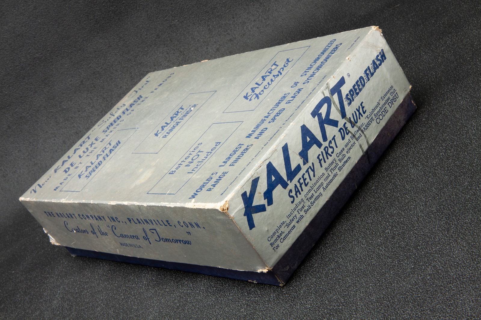Vintage Kalart DPSU De Luxe Speed Flash Unit Original Box 1950’s