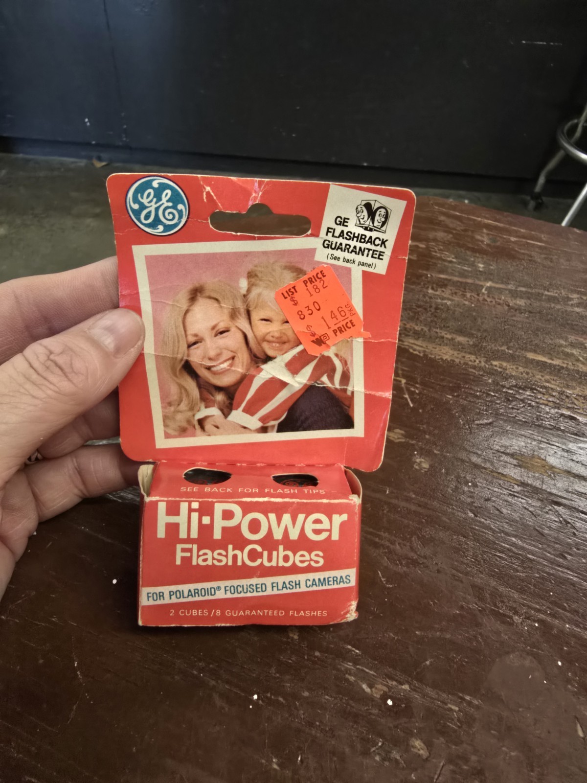 Vintage GE Hi-Power Longshot Flash Cubes Box of 2 Cubes-8 Flashes X2 Boxes Unope
