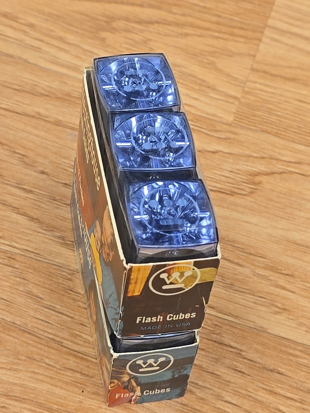 2 – Vintage Westinghouse Flash Cubes 3-Pack 24 Flashes Total New in Package