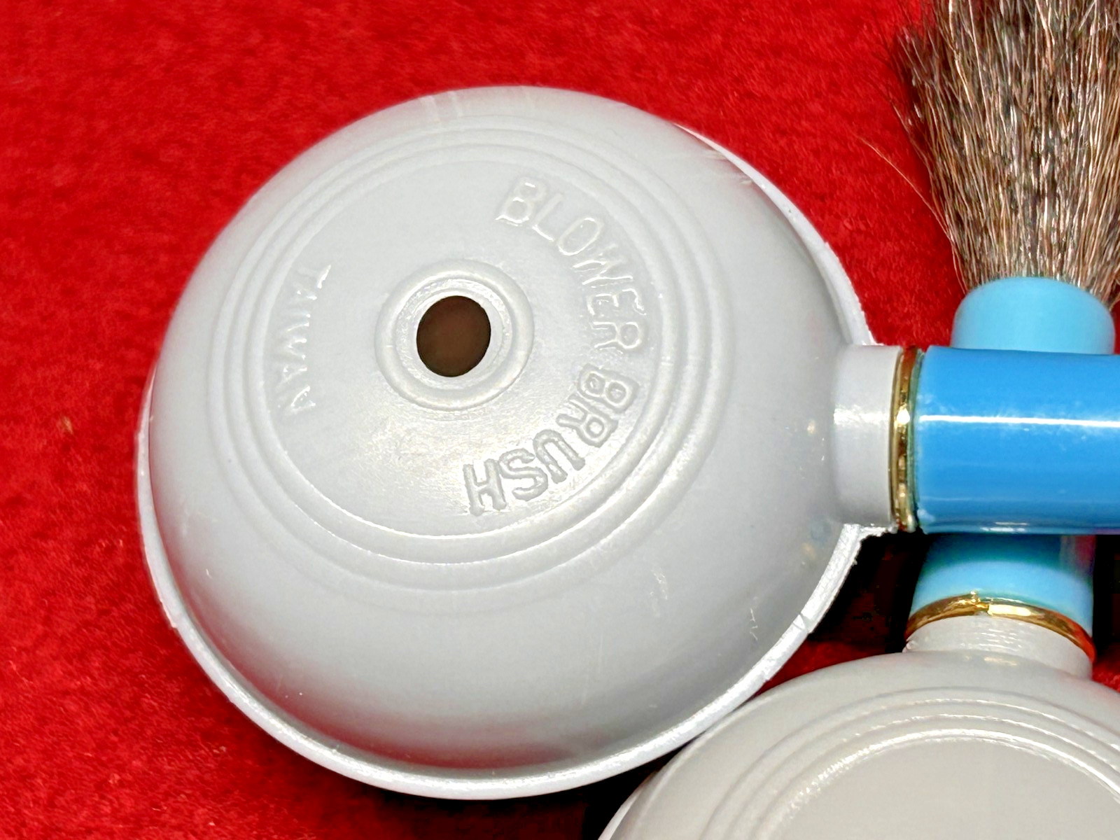 U.N Blower Brush W Box For Camera Lens & Nega Film Vintage Photography Accessory