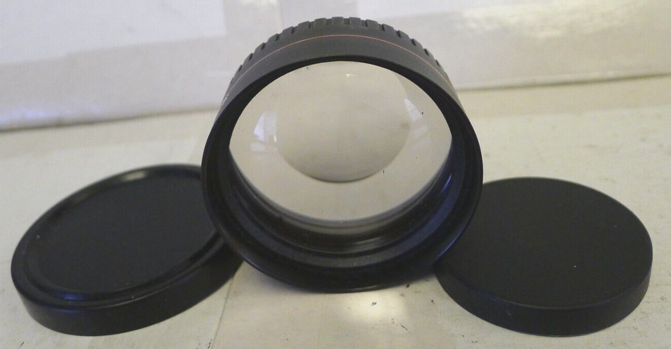 Star-D Aux. Telephoto Converter Lens for L35AF +Lens Caps – Japan