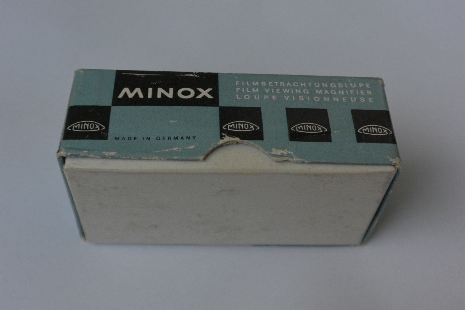 Vintage Minox Film Viewing Magnifier In Original Box