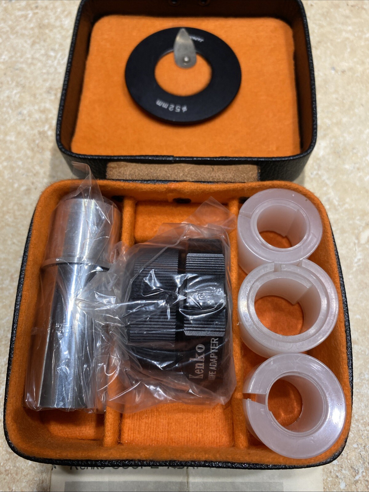 Kenko SCOPE Adapter lens attachment ~ Japan ~ Vintage Kit w/ Manual