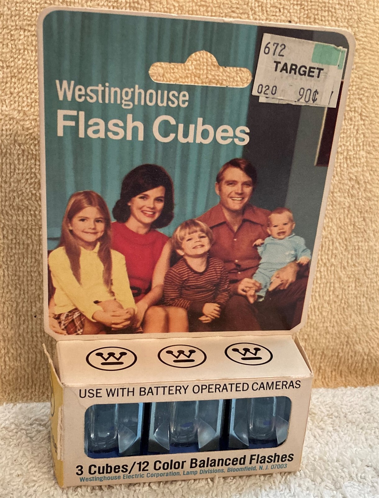 Vintage Never Used 3 Westinghouse Flash Cubes 12 Photos
