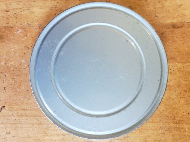 Vintage Empty metal 2 film reels and 3 cans