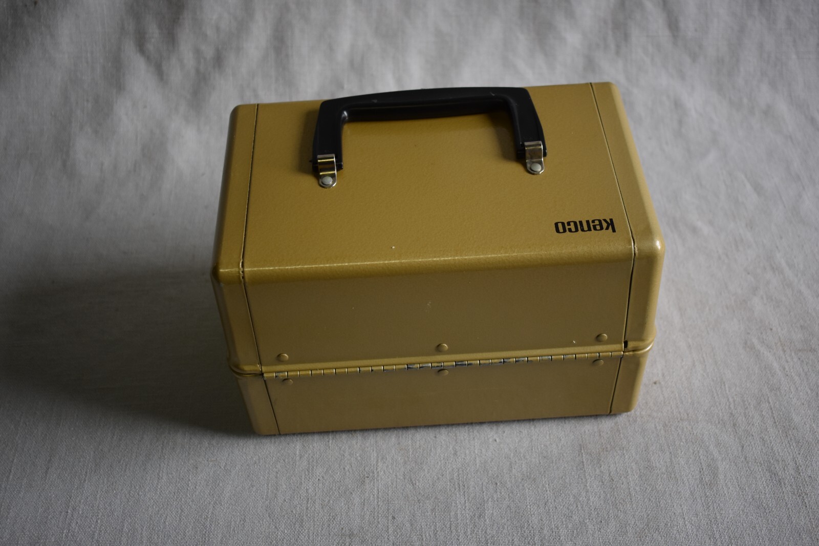 Vintage Kenco Movie Film Library Chest Box 8mm W/5 Carson 200 ft Reel and Can