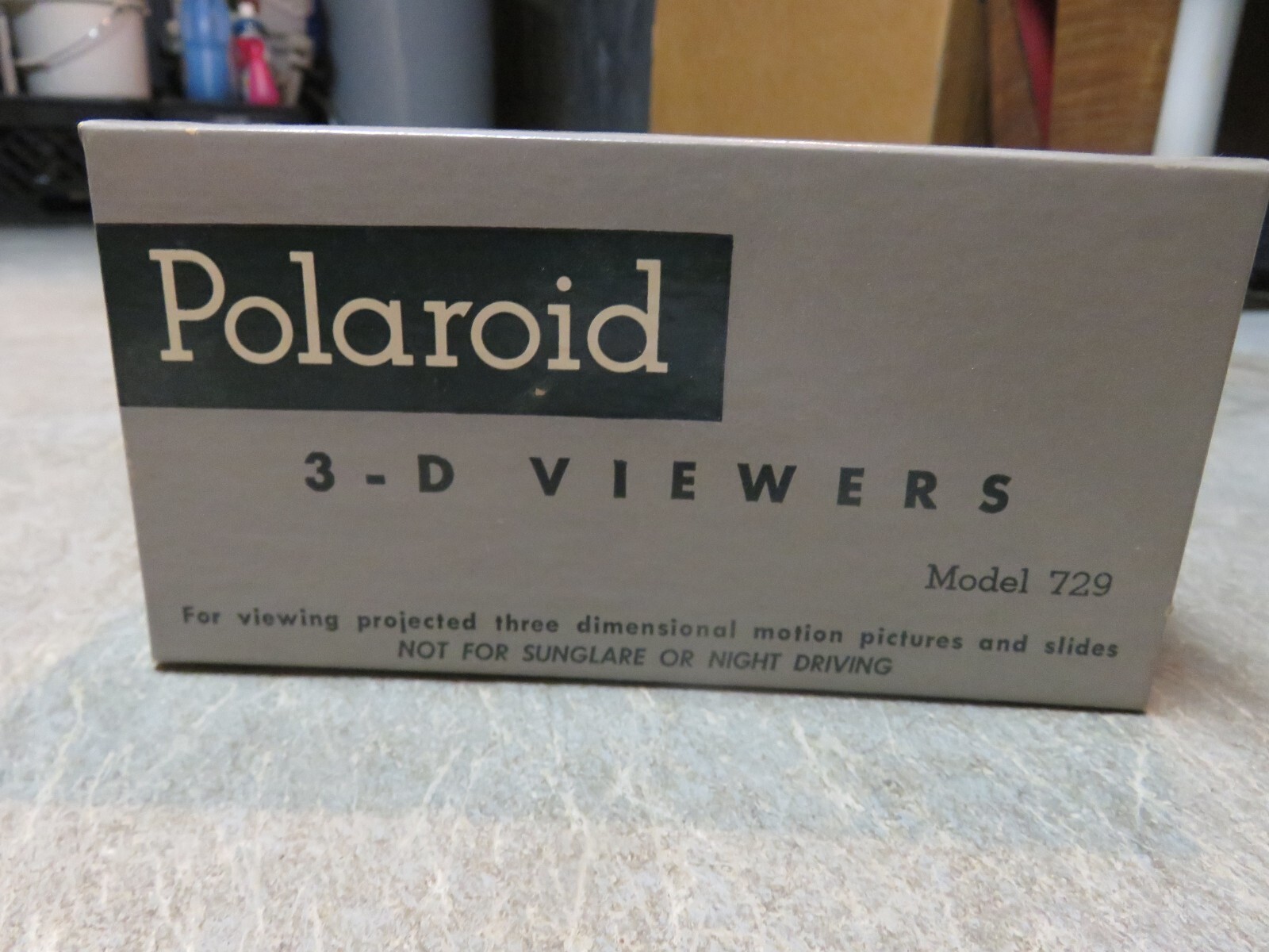 Vintage POLAROID 3-D VIEWERS Model 729 SIX PACK CARTON (NIB)