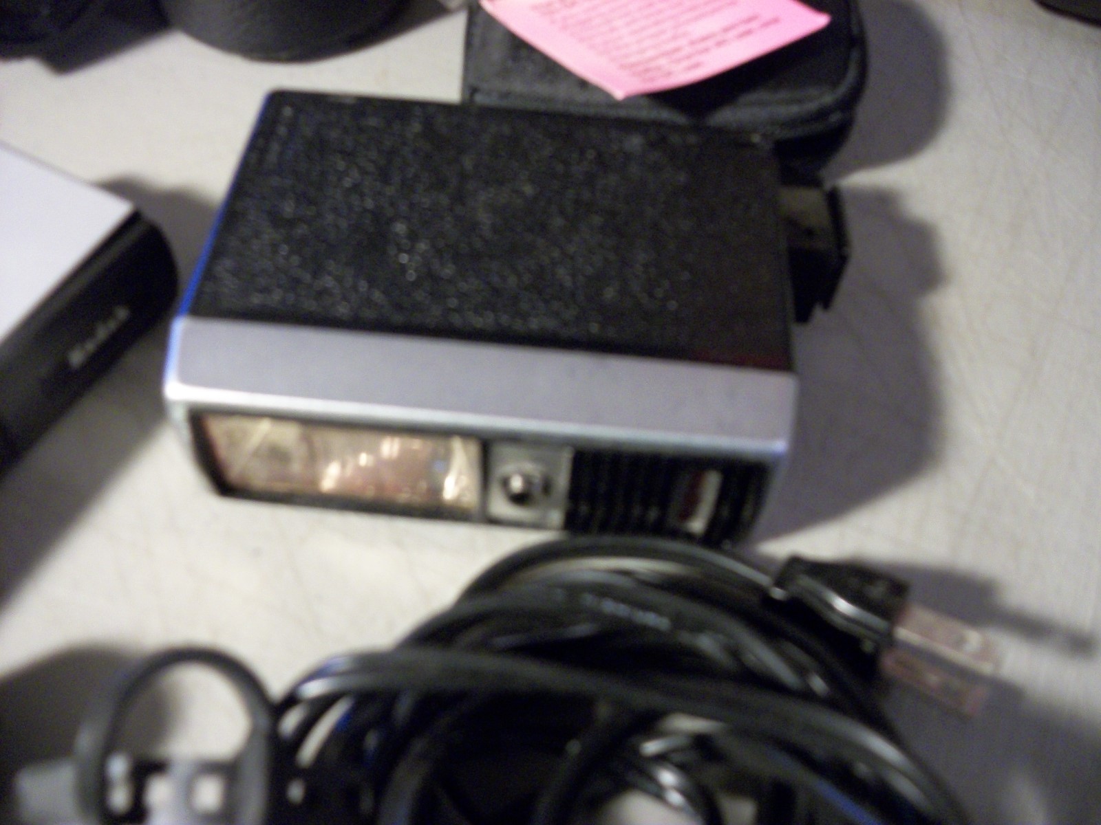 LOT OF ASSORTED CAMERA ACCESORIES VISTA STROBE , SIMA LIGHT , SAMIGON TELEPLUS +
