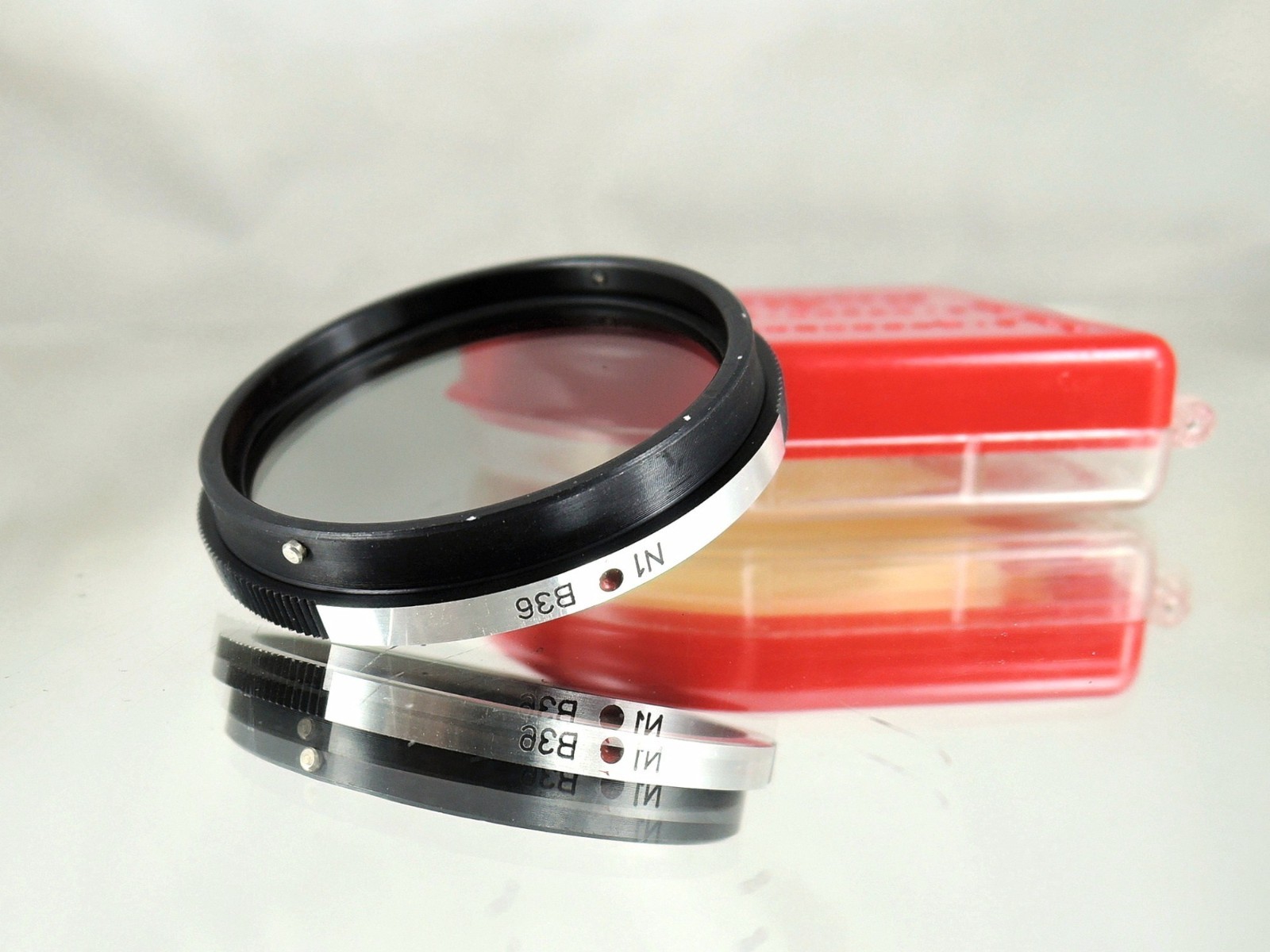 Flexaret MEOPTA N1 B36 Gray Filter Czechoslovakia Genuine Accessories Bayonet