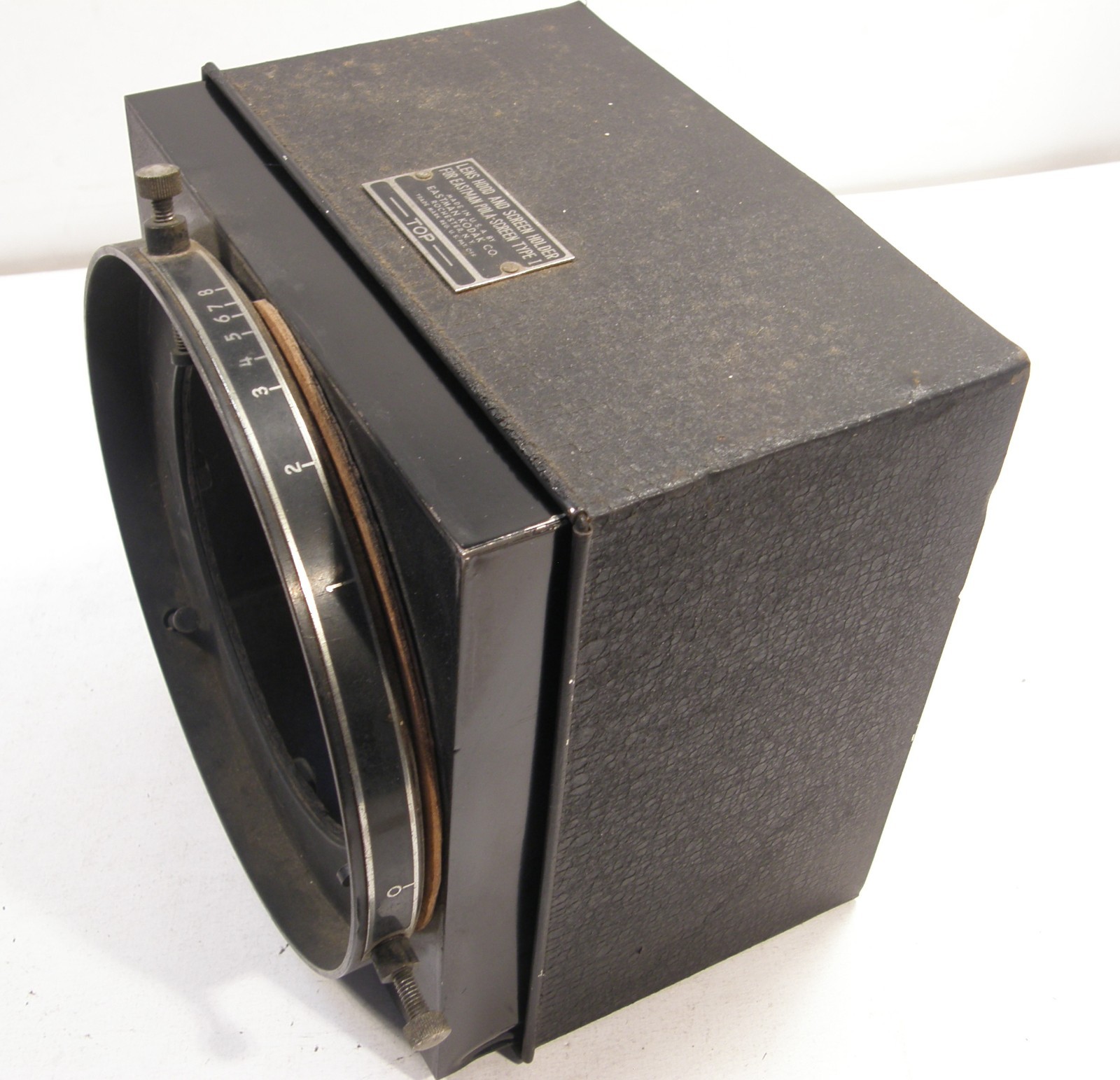 VINTAGE 4.5″ LENS HOOD & SCREEN HOLDER FOR EASTMAN POLA-SCREEN TYPE 1 EKCo