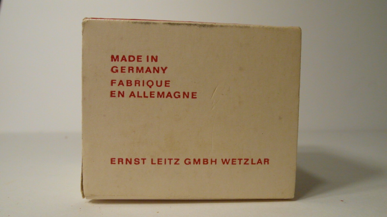 LEICA LEITZ WETZLAR 12575 IUFOO 90MM F/2.8 F/4 LENS HOOD SHADE BOX -FAST SHIP