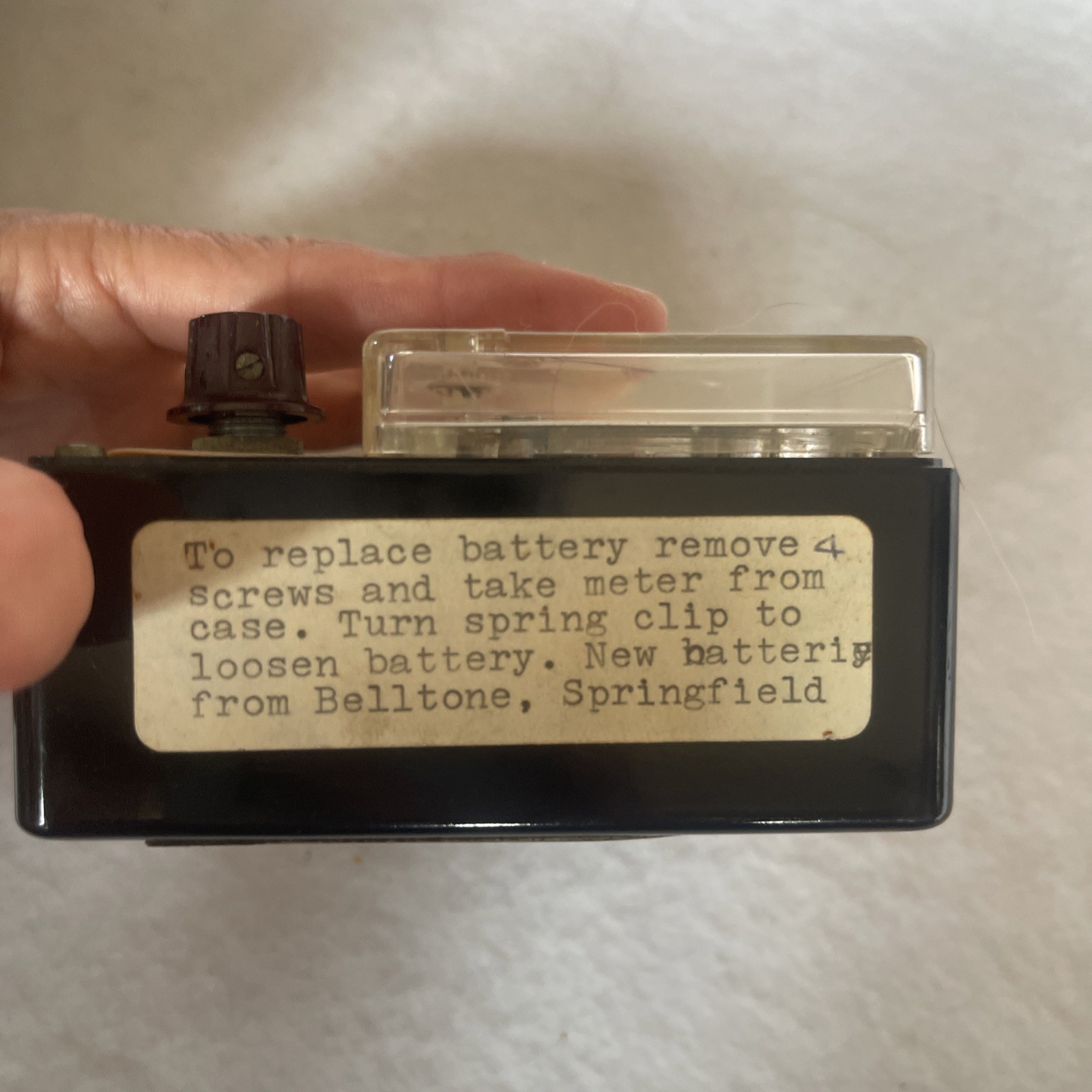 Light Meter Science and Mechanics Magazine Model 250p Microamperes F.S.=100MV