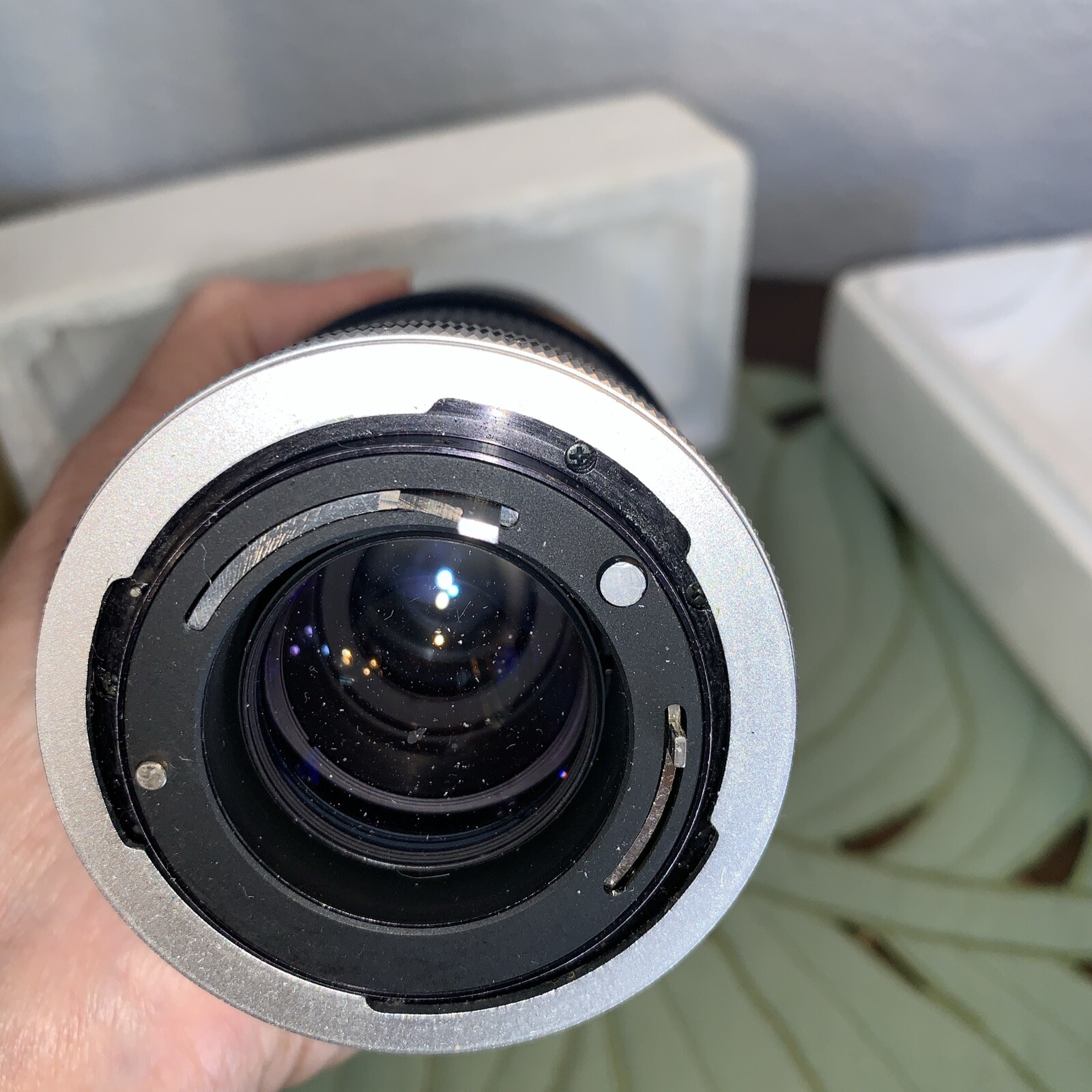 Vivitar 75-205mm f3.8 Telephoto Zoom Lens Mount – manual focus