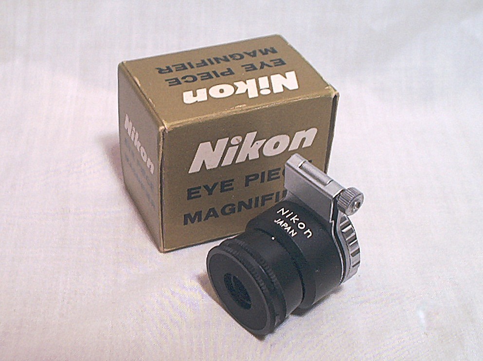 NIKON EYE PIECE MAGNIFIER – UNUSED CLEAN ON OB