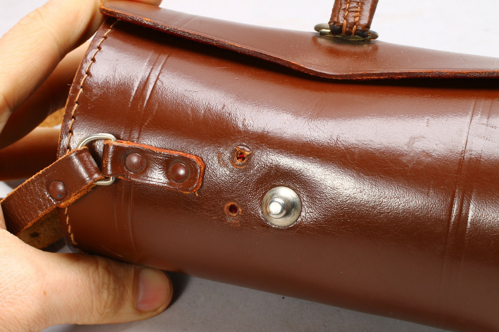 ALPA REFLEX HARD LEATHER LENS CASE FOR 135MM