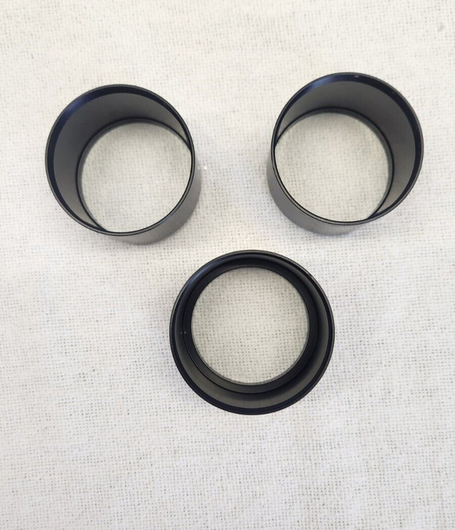 Vtg Lot Camera Lens Filters Zeikos Kodak 49mm 52mm Step Up Rings Old Photography