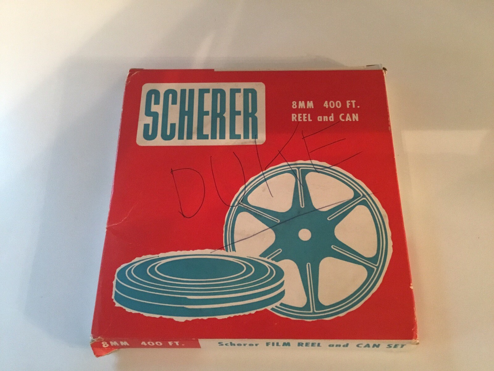 Scherer 8 mm 400 ft. Reel and Can Set