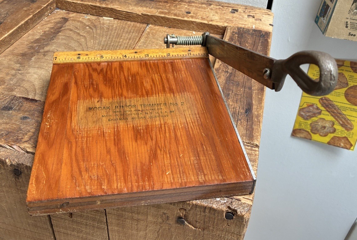 Vintage No. 2 KODAK Junior Trimming Board Photo Cutter Eastman Kodak