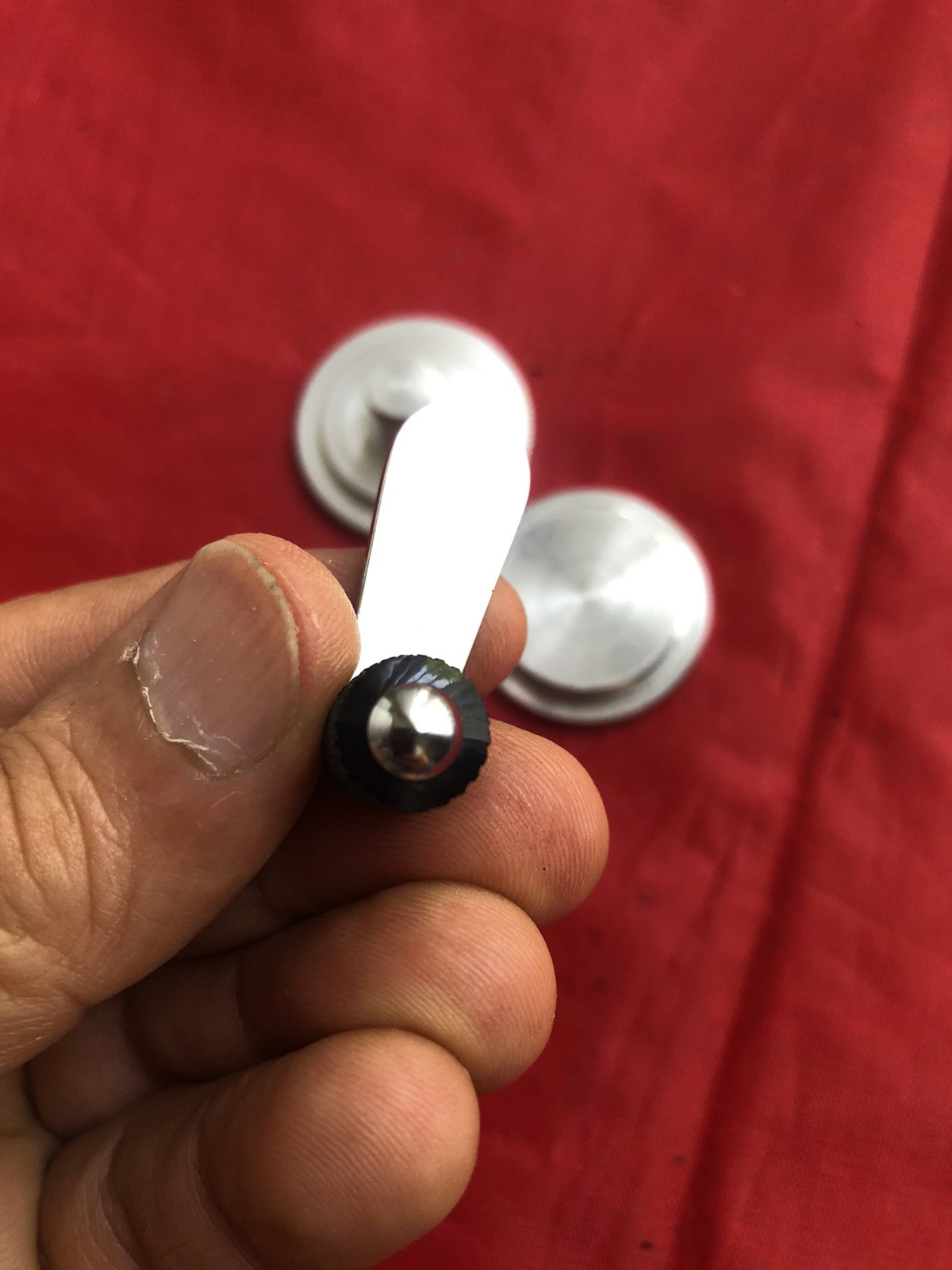 Bolex Body Caps And Rewind Key For Bolex H16 Reflex Camera
