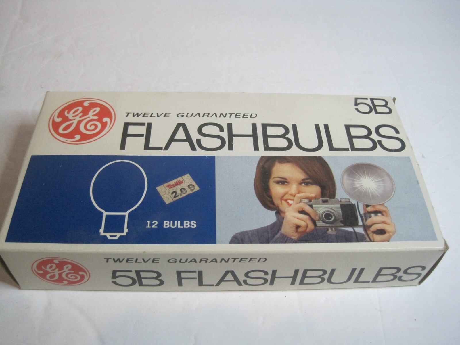 BRAND NEW STOCK GENERAL ELECTRIC 5B QTY 10 FLASH BULBS