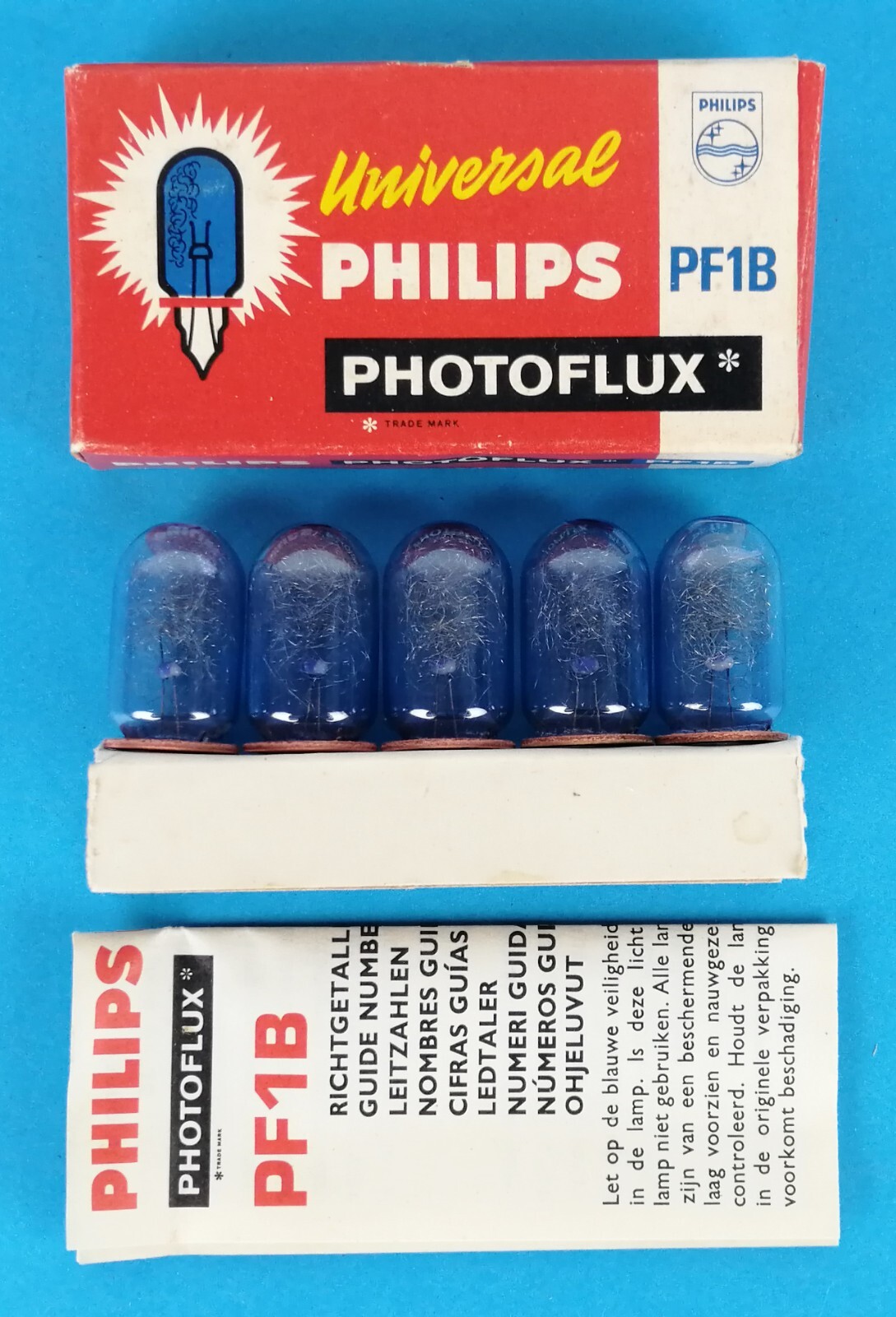 PHILIPS PHOTOFLUX PF1B – FLASH BOX – NEW